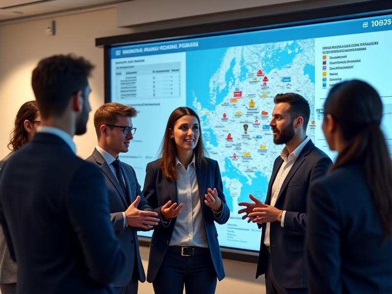 Équipe logistique expertise Paris multilingue